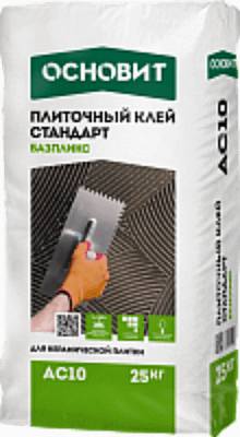 БАЗПЛИКС AC10 (У) клей стандарт для керамической плитки ОСНОВИТ